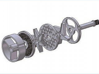 Комплект для жиловки м'яса