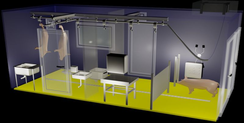 Модульные убойные цеха - Свини Модульные убойные цеха - Свини